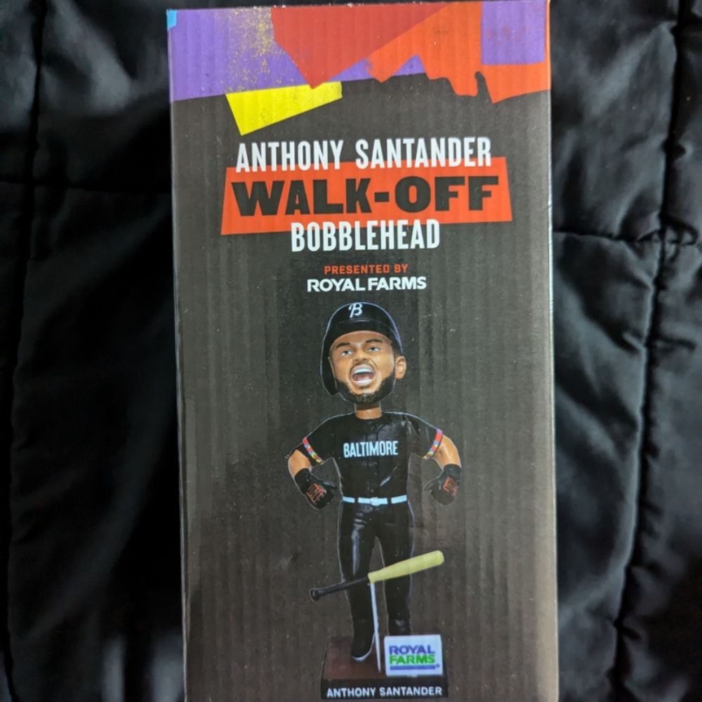 Baltimore Orioles Anthony Santander Walk-Off Bobblehead